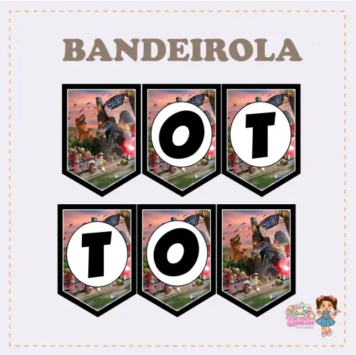 Kit Festa só um Bolinho Lego - Decoração de aniversário - Fes