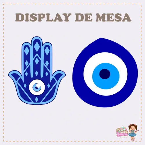 Kit Festa só um Bolinho Olho Grego - Decoração de aniversário