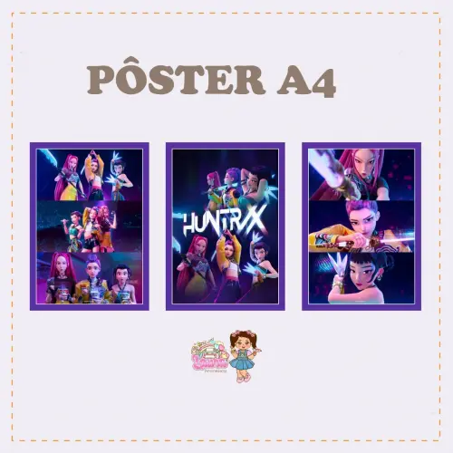 Kit Festa só um Bolinho Guerreiras do K Pop  - Decoração de an