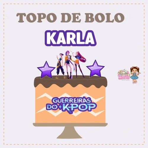 Kit Festa só um Bolinho Guerreiras do K Pop  - Decoração de an