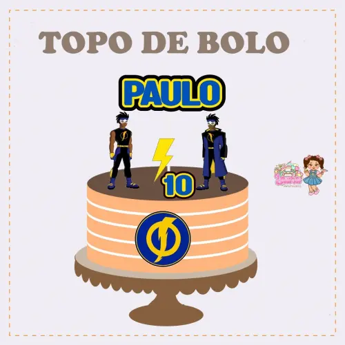 Kit Festa só um Bolinho Super Choque - Decoração de aniversár
