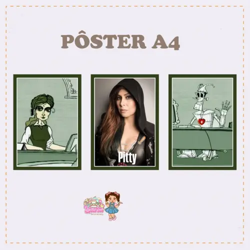 Kit Festa só um Bolinho Pitty na sua estante - Decoração de an