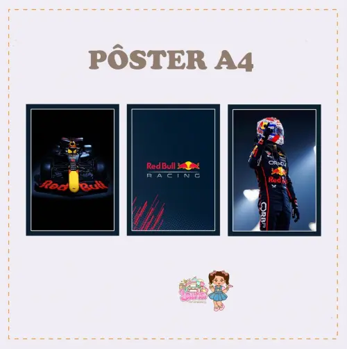Kit Festa só um Bolinho Red Bull Racing - Decoração de anivers