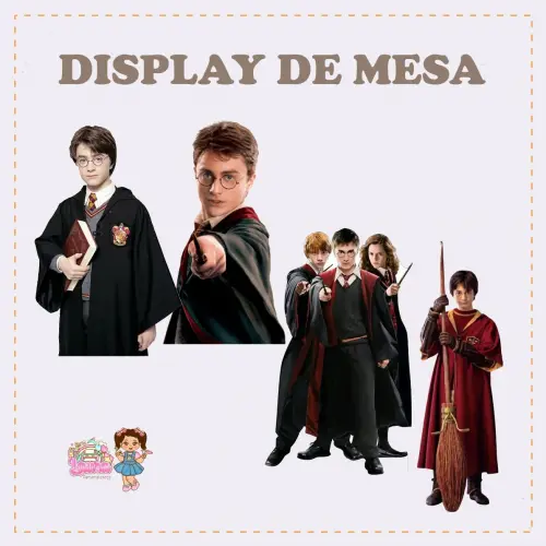 Kit Festa só um Bolinho Harry Potter - Decoração de aniversár