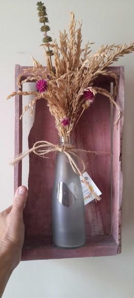 Flores Secas Quadro Estilo Boho