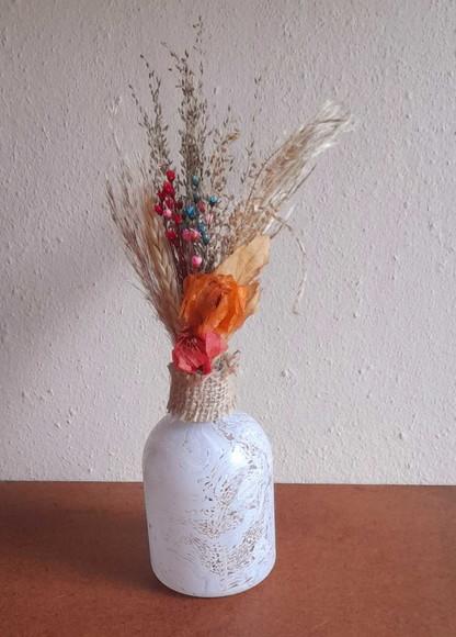 Kit 10 Arranjos Fracos Pet Pintado para Mesa Festa