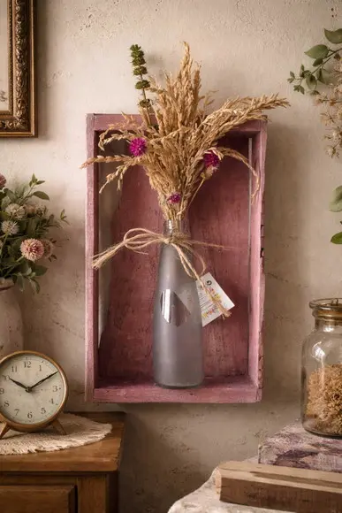 Flores Secas Quadro Estilo Boho