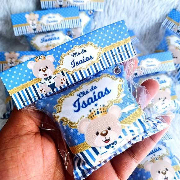 Almochaveiro Personalizado Chá de Bebê Ursinho Principe