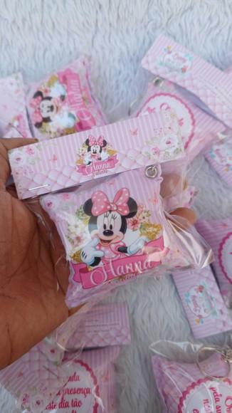 Almochaveiro Personalizado Minnie Rosa