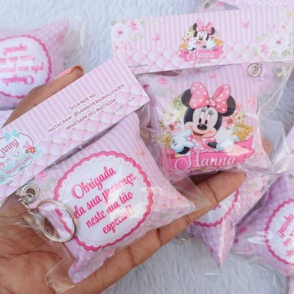 Almochaveiro Personalizado Minnie Rosa