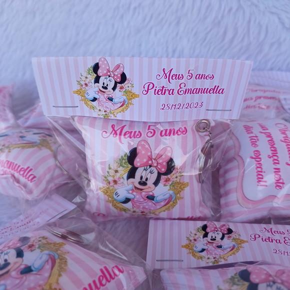 Almochaveiro Personalizado Minnie Rosa