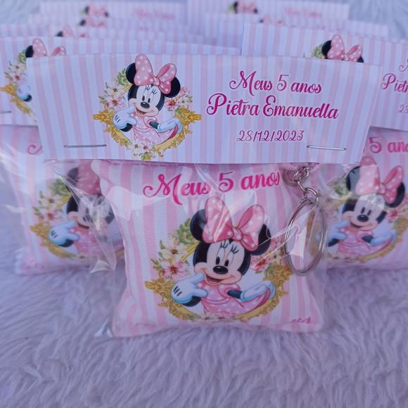 Almochaveiro Personalizado Minnie Rosa