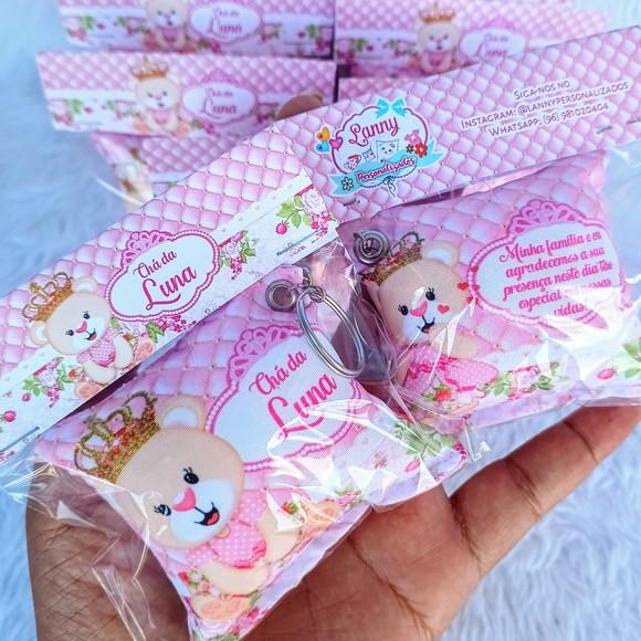 Almochaveiro Personalizado Ursinha Princesa