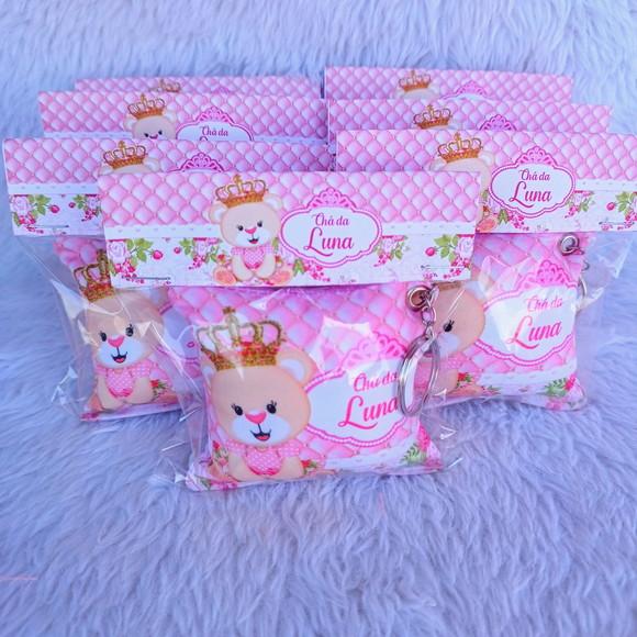 Almochaveiro Personalizado Ursinha Princesa