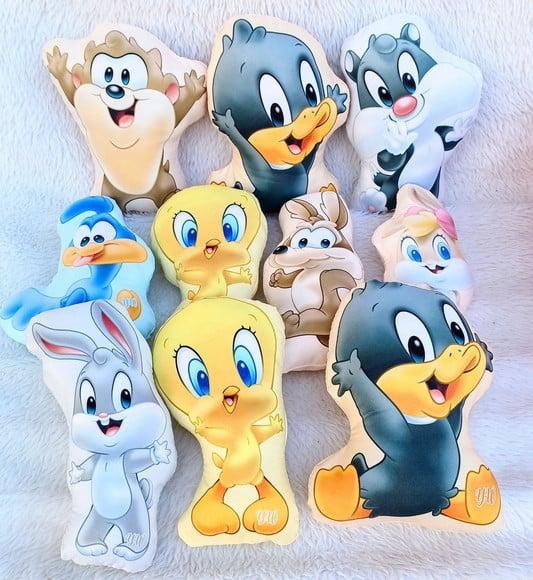 Almofada Contorno Baby Looney Tunes 21cm