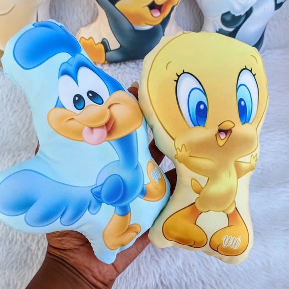 Almofada Contorno Baby Looney Tunes 21cm