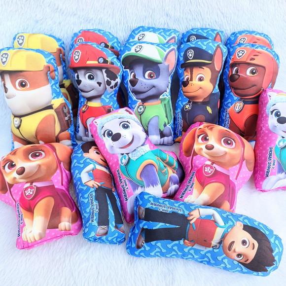 Almofada Contorno do Personagem Patrulha Canina 21cm