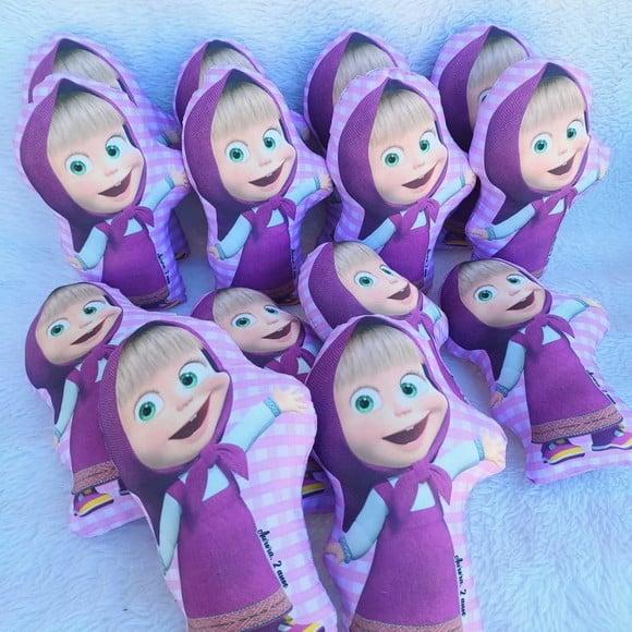 Almofada Contorno do Personagem Macha 21 cm