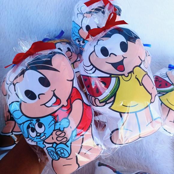Almofada Contorno do Personagem Turma da Monica 21cm Altura