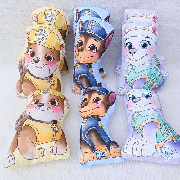 Almofada Contorno Personalizada Patrulha Canina