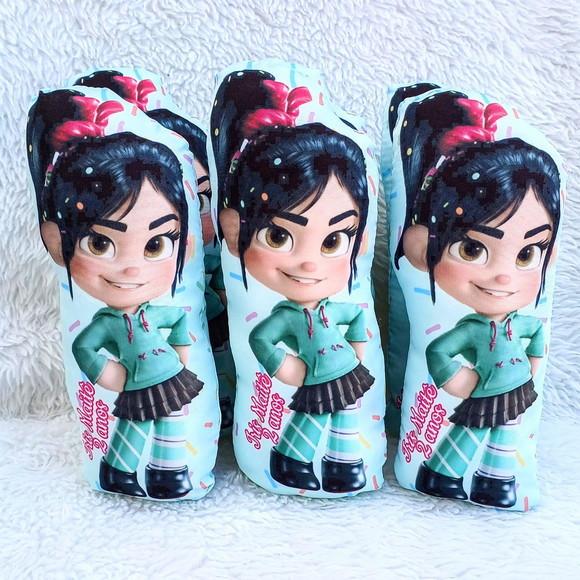 Almofada Contorno Personalizada Vanellope 21cm