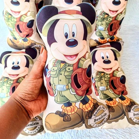 Almofada Contorno Safari do Mickey 30cm