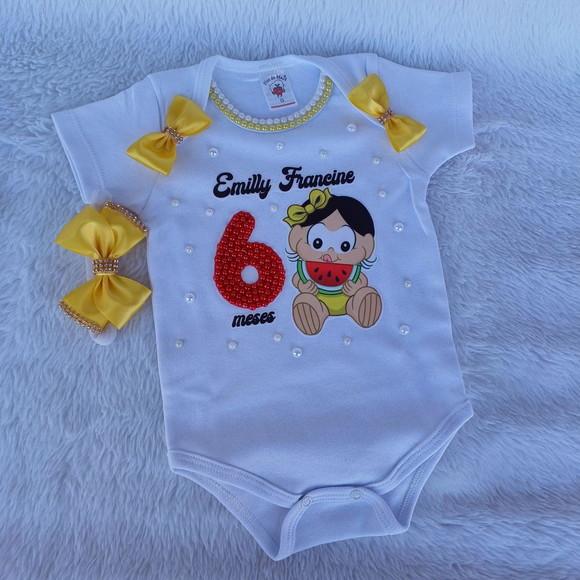 Body Personalizado para Mesvesario Magali Baby