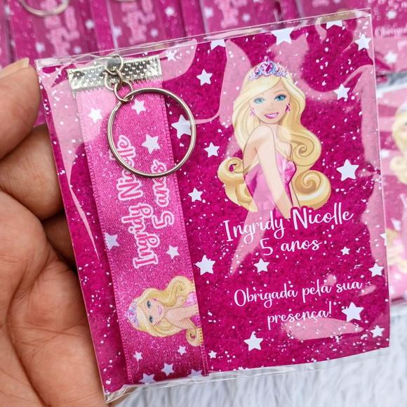 Chaveiro Personalizado Barbie