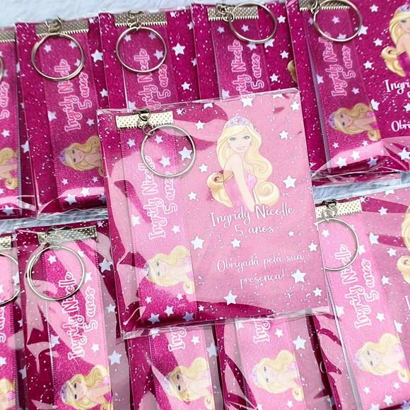 Chaveiro Personalizado Barbie