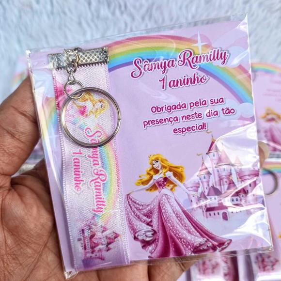 Chaveiro Personalizado Bela Adormecida