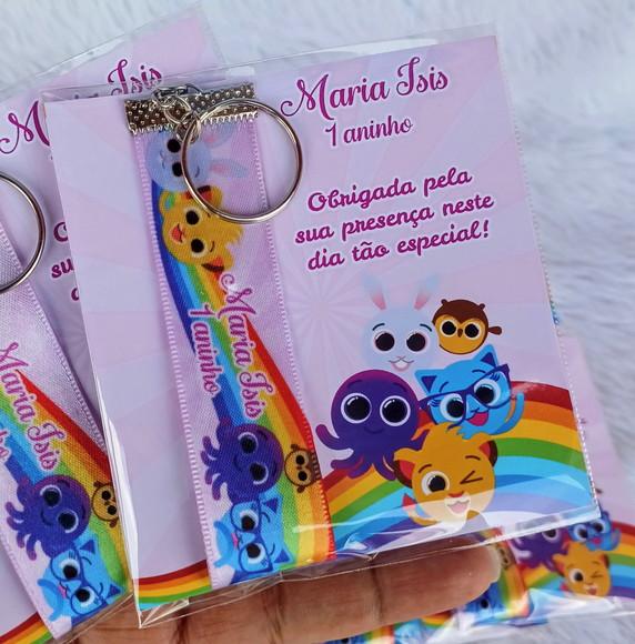 Chaveiro Personalizado Bolofofos