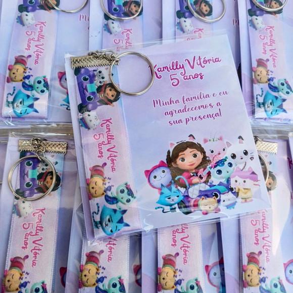 Chaveiro Personalizado Casa Mágica da Gaby