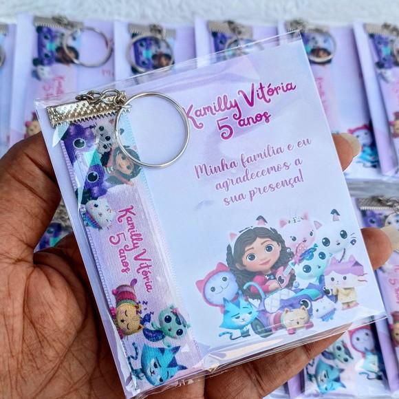 Chaveiro Personalizado Casa Mágica da Gaby