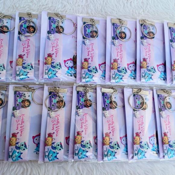 Chaveiro Personalizado Casa Mágica da Gaby