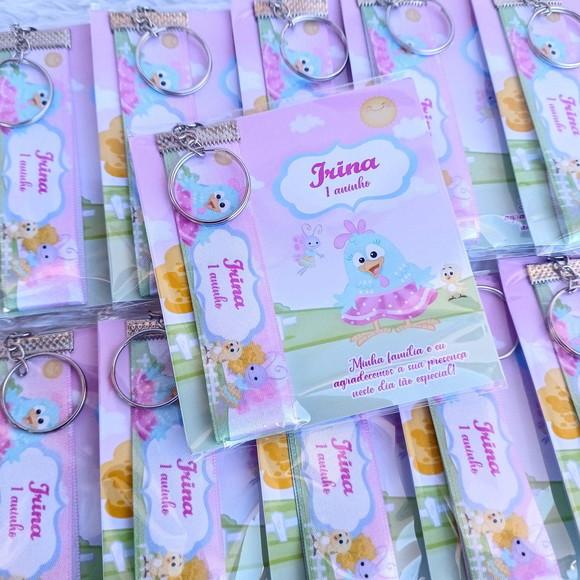 Chaveiro Personalizado Galinha Pintadinha Candy