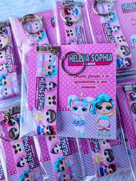 Chaveiro Personalizado Lol Surprise