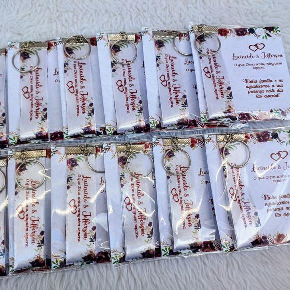 Chaveiro Personalizado para Casamento