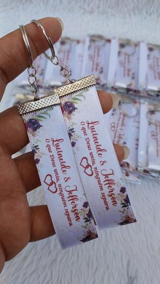 Chaveiro Personalizado para Casamento
