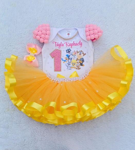 Conjunto Infantil Personalizado Baby Louney Tunes