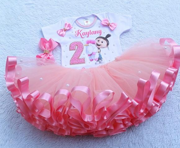 Conjunto Tutu Agnes Meu Malvado Favorito