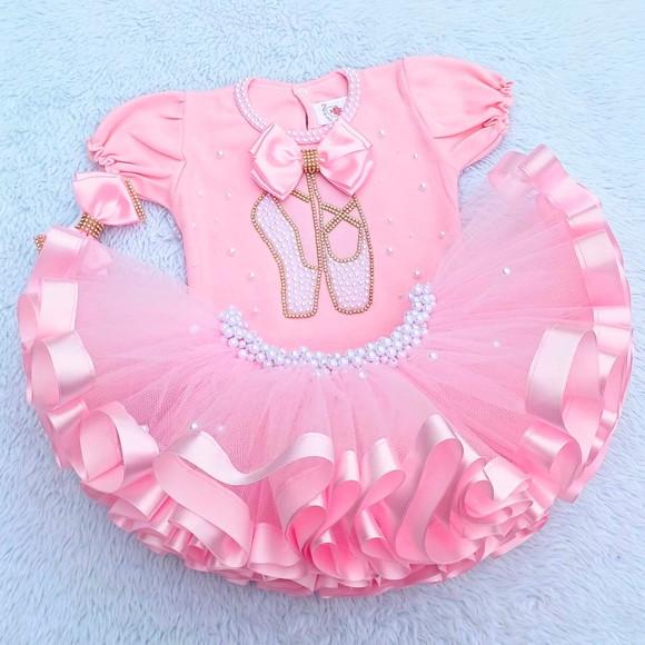 Conjunto Tutu Bailarina Luxo