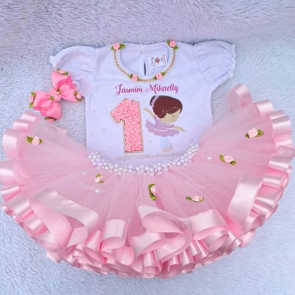 Conjunto Tutu Bailarina Luxo