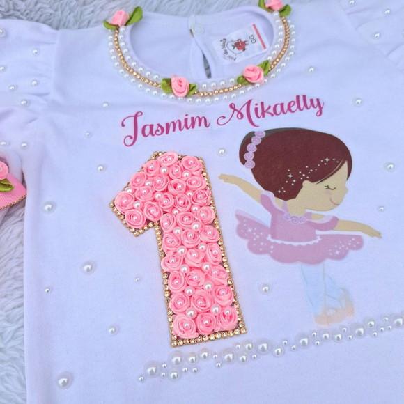 Conjunto Tutu Bailarina Luxo