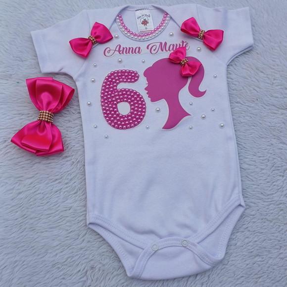 Conjunto Tutu Barbie Mesvesario