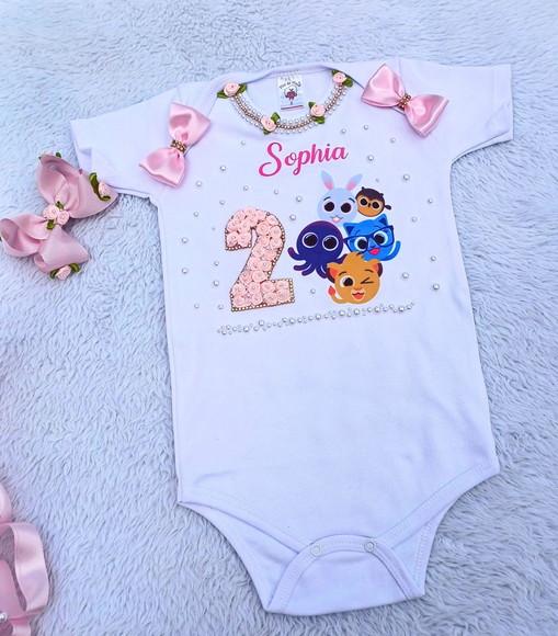 Conjunto Tutu Bolofofos Luxo