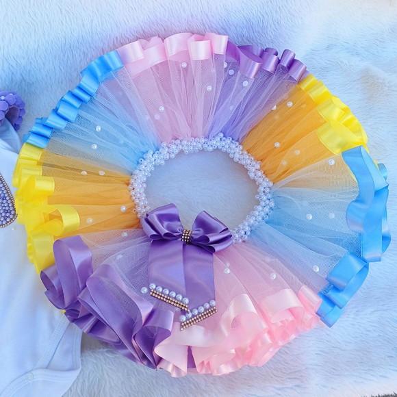 Conjunto Tutu Bolofofos Luxo