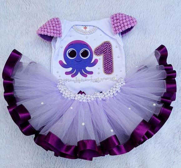 Conjunto Tutu Bolofofos Luxo