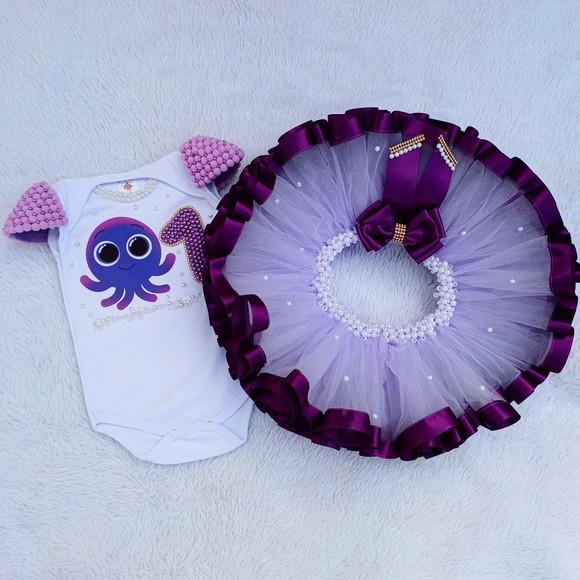 Conjunto Tutu Bolofofos Luxo