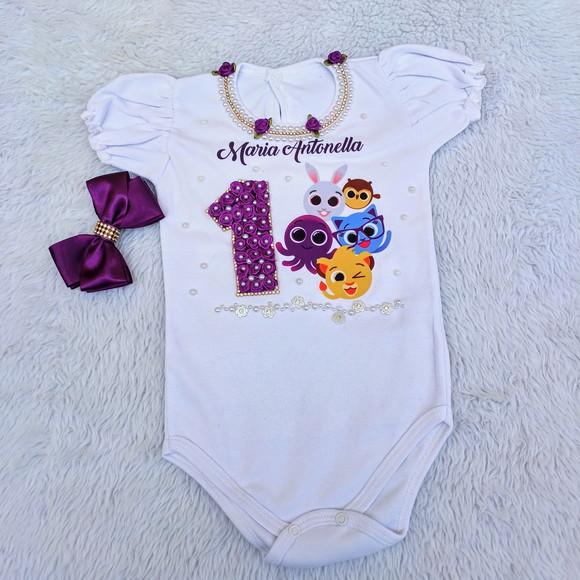 Conjunto Tutu Bolofofos Luxo