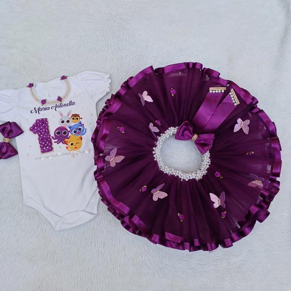 Conjunto Tutu Bolofofos Luxo
